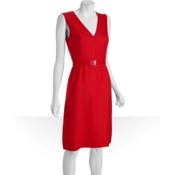 DIANE von FURSTENBERG NULA CHERRY  DRESS - 8 - Picture 1 of 5